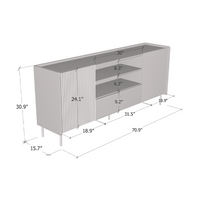 Brandy 180 Sideboard - Meble Furniture