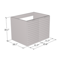 Capri 2D 60 Floating Bathroom Vanity - Meble Furniture