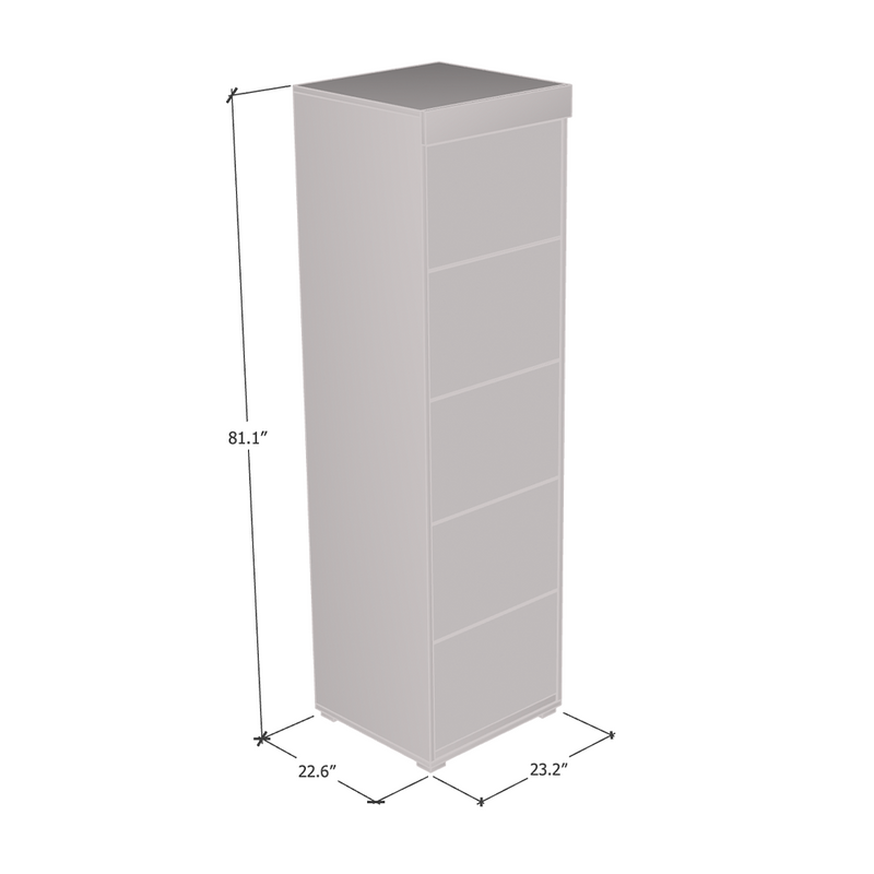 Aria 3EX Wardrobe dimensions diagram
