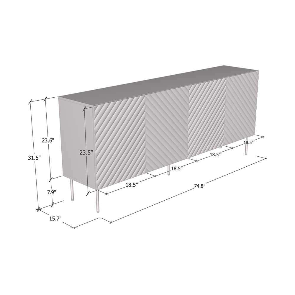 Onda Sideboard - Meble Furniture