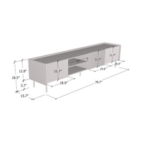 Brandy 3D TV Stand - Meble Furniture