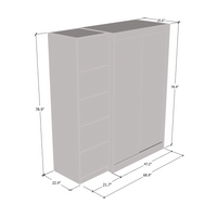 Aria 2D120-EX Wardrobe - Meble Furniture