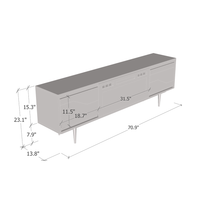 Maze WH-EF Fireplace TV Stand - Meble Furniture