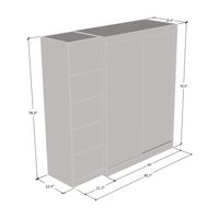 Aria 2D-EX Wardrobe - Meble Furniture
