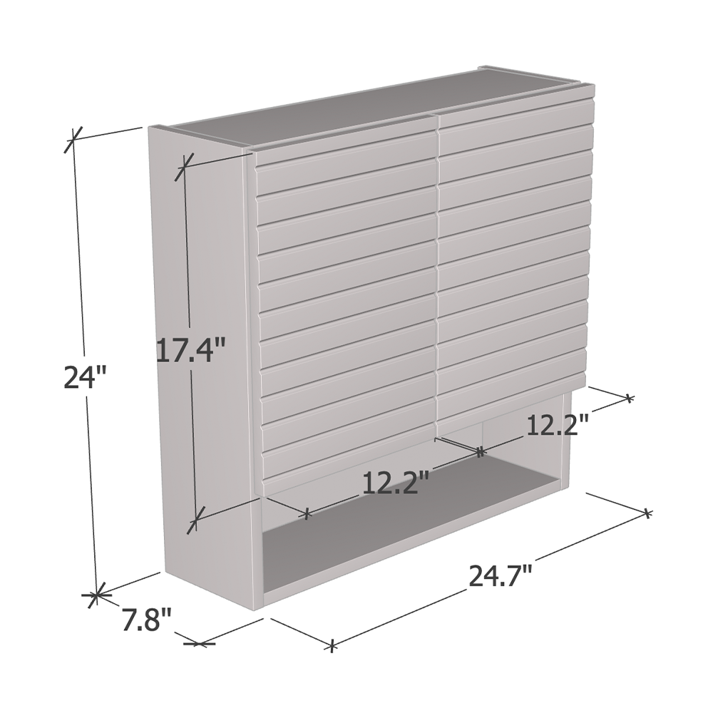 Capri 2D Bathroom Cabinet - Meble Furniture