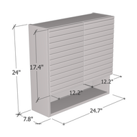 Capri 2D Bathroom Cabinet - Meble Furniture