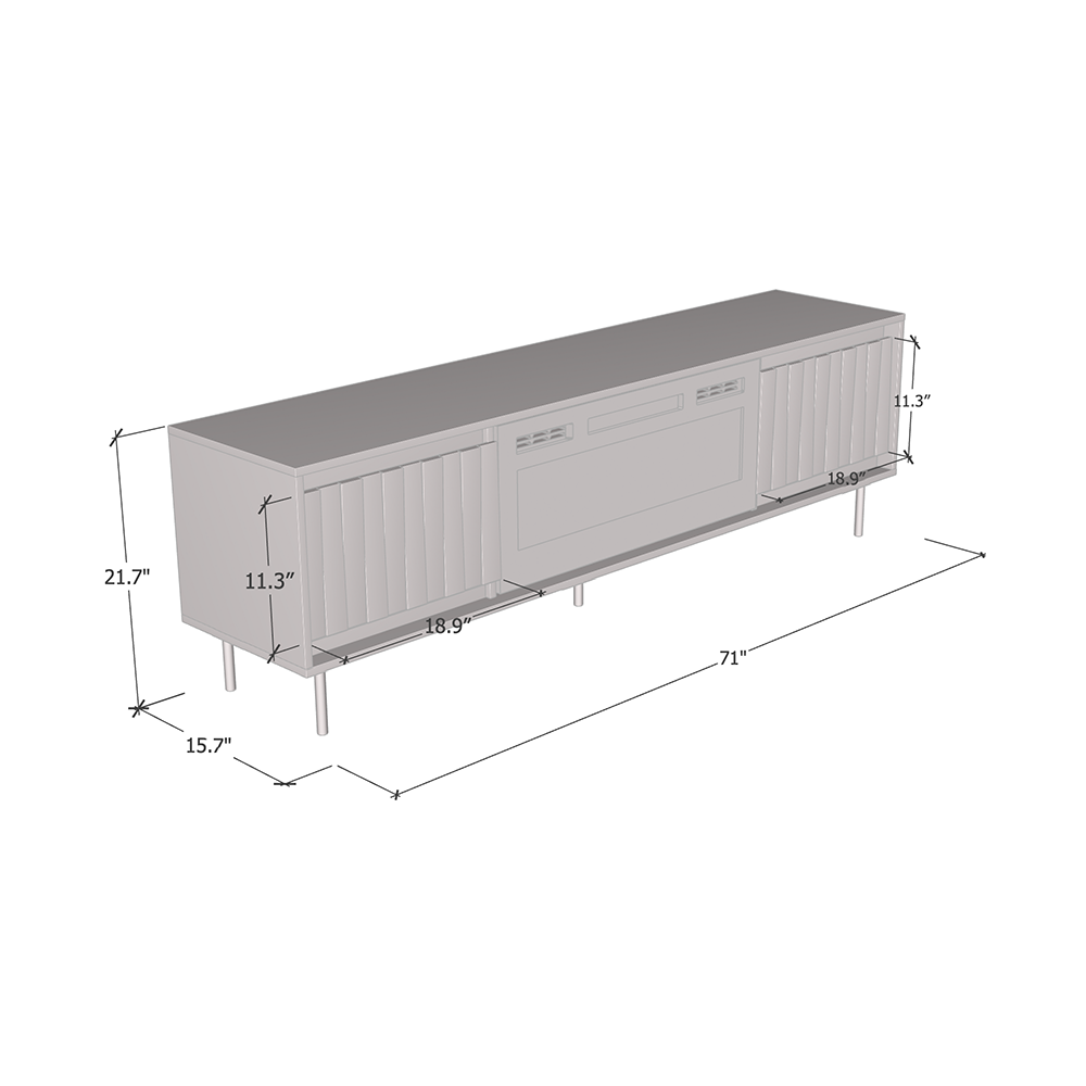 Swing 180 BL-EF TV Stand - Meble Furniture