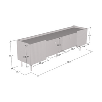 Dalia 2D2K TV Stand - Meble Furniture