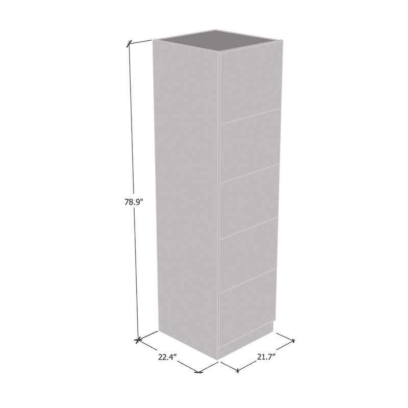 Aria 2EX Wardrobe dimensions diagram