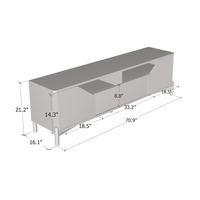 Nest Solid Wood TV Stand