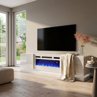 Shu WH-EF Fireplace TV Stand