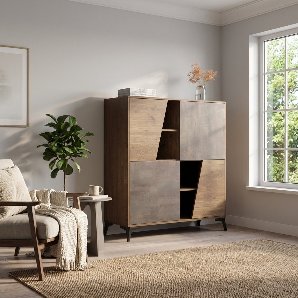 Kwadrat Sideboard 4D