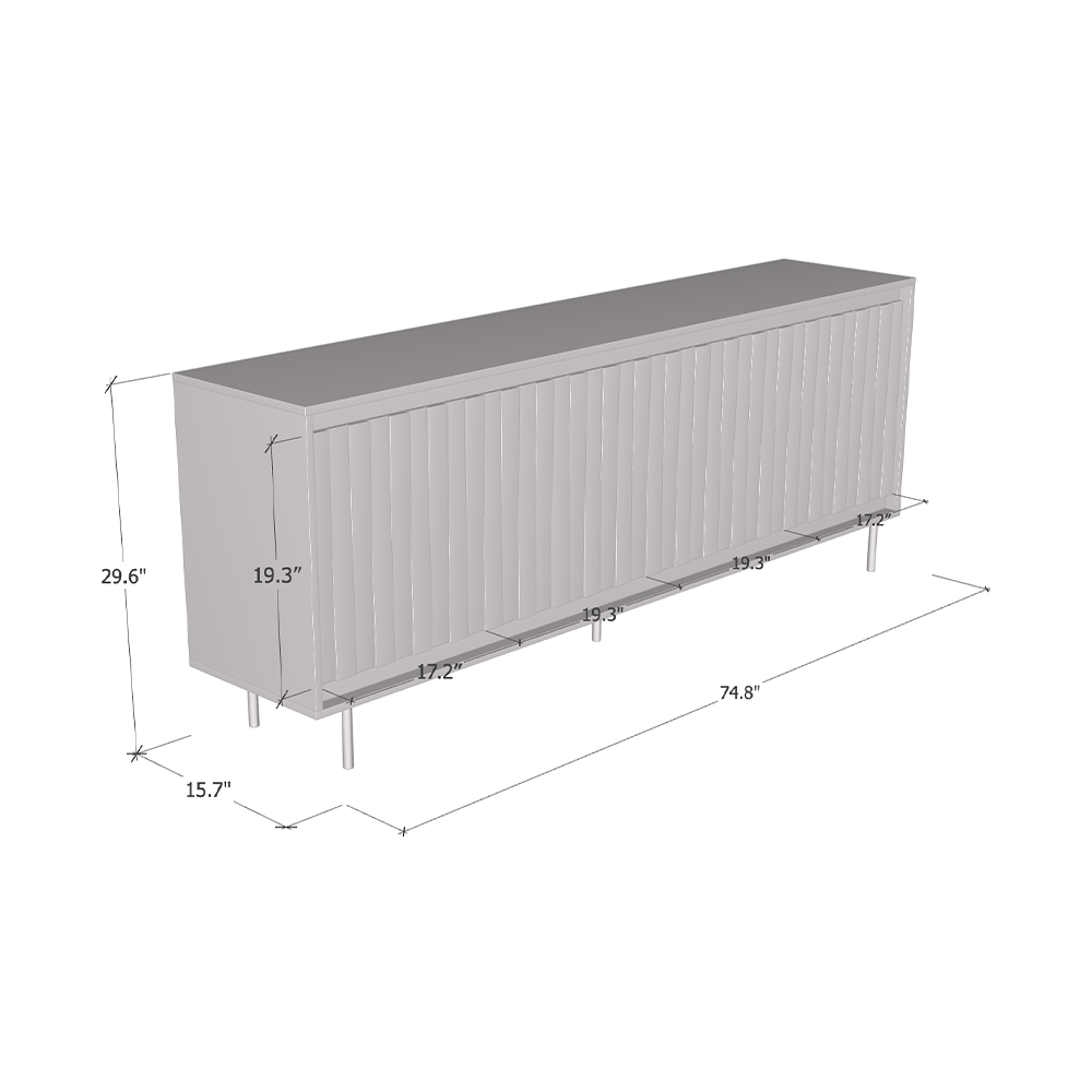Swing 190 Sideboard - Meble Furniture