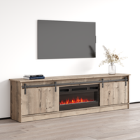 Granero 04 BL-EF Fireplace TV Stand - Meble Furniture