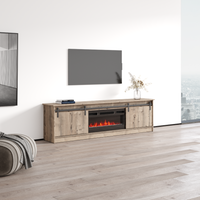 Granero 04 BL-EF Fireplace TV Stand - Meble Furniture