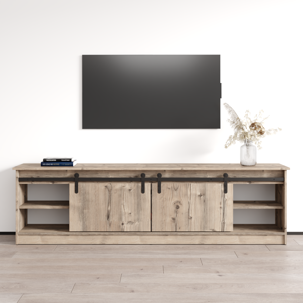 Granero 04 BL-EF Fireplace TV Stand - Meble Furniture