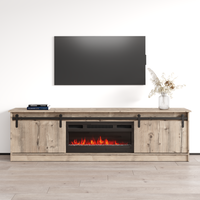 Granero 04 BL-EF Fireplace TV Stand - Meble Furniture