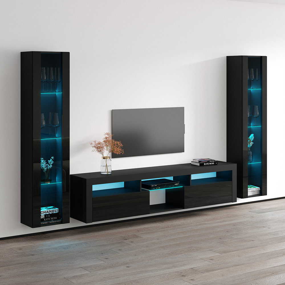 Bari 200 Floating Entertainment Center - Meble Furniture