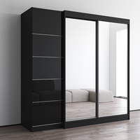 Aria 2D-EX Wardrobe with 2 Mirrors - Meble Furniture