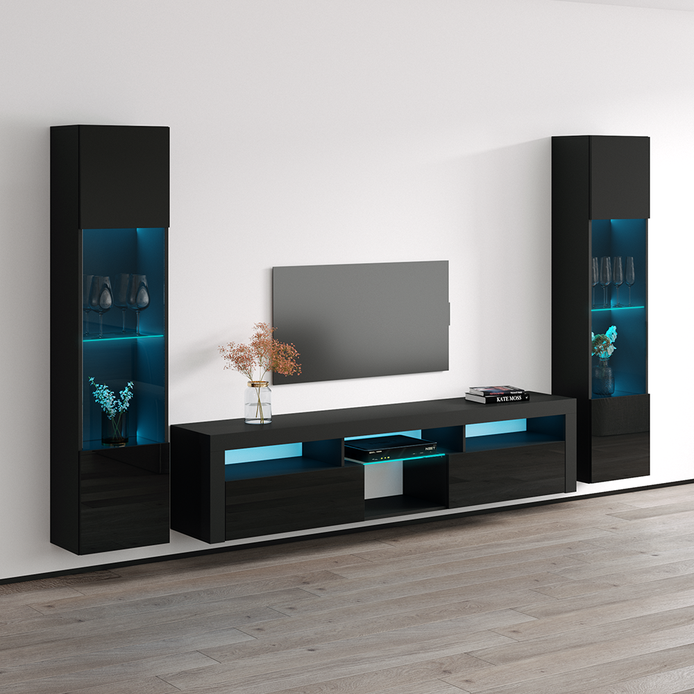 Bari 200 Floating Entertainment Center - Meble Furniture