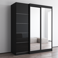 Aria 2D120-EX Wardrobe with 2 Mirrors - Meble Furniture