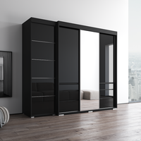 Monaco 3D-EX Wardrobe with 1 Mirror - Meble Furniture
