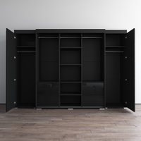 Monaco 3D-EXEX Wardrobe with 1 Mirror - Meble Furniture
