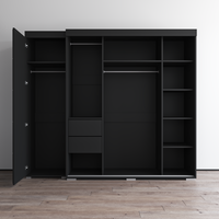 Aria 3D-EX Wardrobe with 3 Mirrors - Meble Furniture