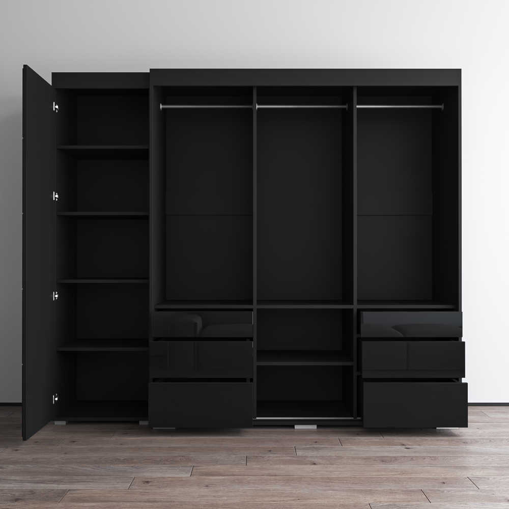Monaco 3D-EX Wardrobe - Meble Furniture