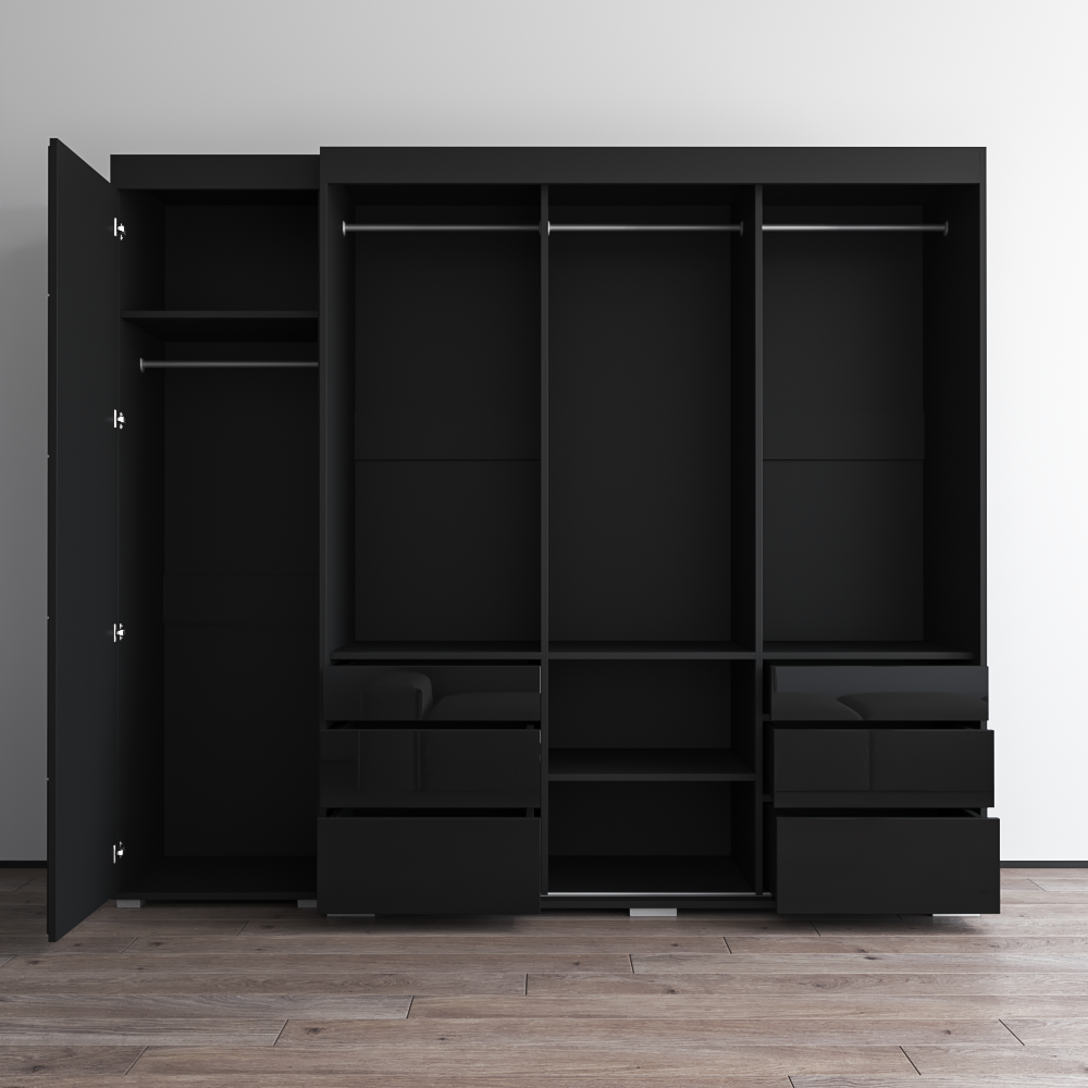 Monaco 3D-EX Wardrobe - Meble Furniture