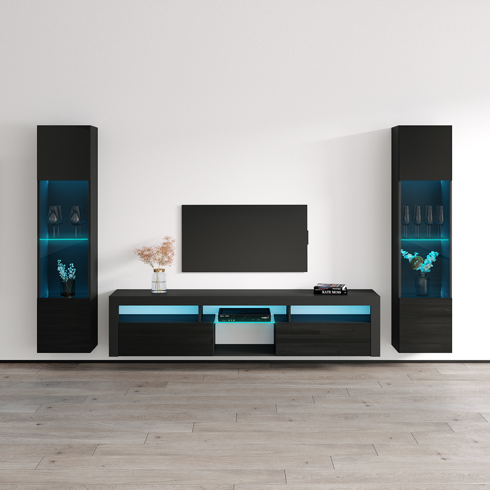 Bari 200 Floating Entertainment Center - Meble Furniture