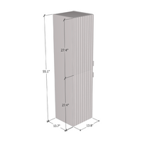 Capri 2D 140 Bookcase - Meble Furniture