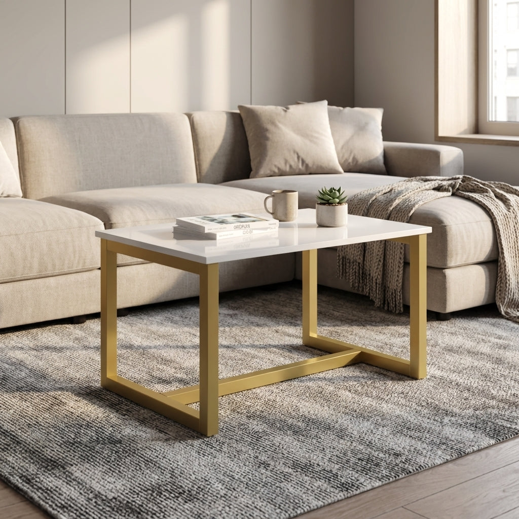 Duza 31" Coffee Table - Meble Furniture