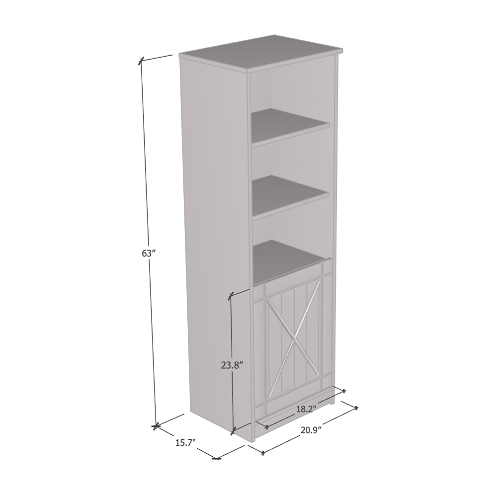 Granero 03 Bookcase - Meble Furniture