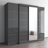 Aria 2D120-EXEX Wardrobe with 1 Mirror - Meble Furniture