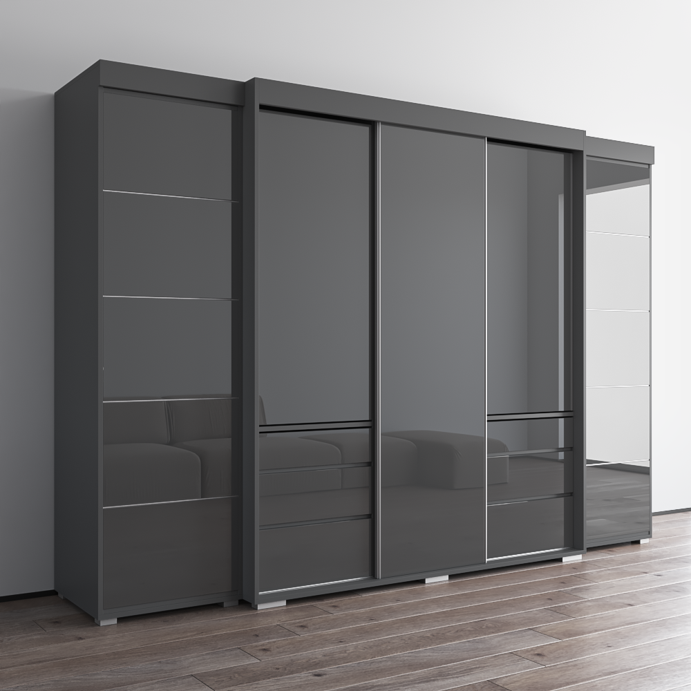 Monaco 3D-EXEX Wardrobe - Meble Furniture