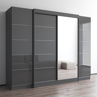 Aria 2D-EXEX Wardrobe with 1 Mirror - Meble Furniture