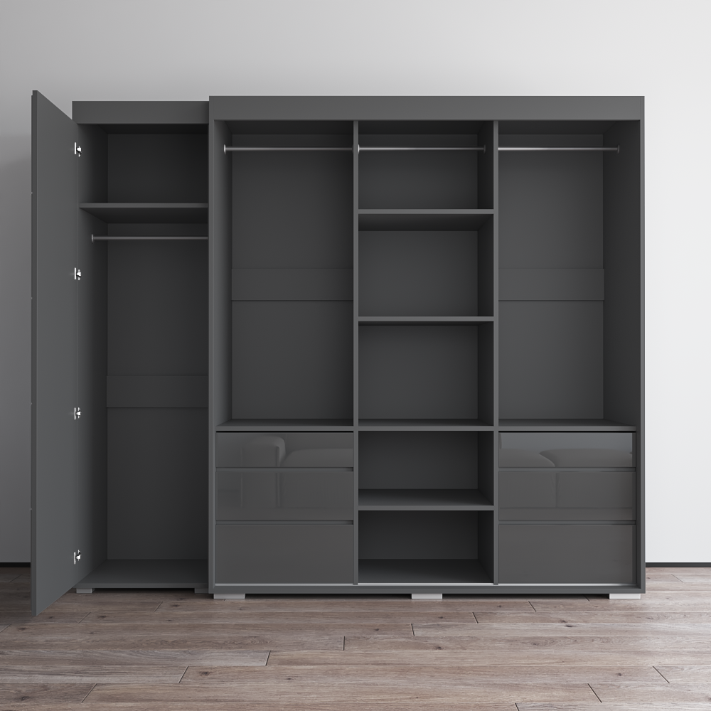 Monaco 3D-EX Wardrobe - Meble Furniture
