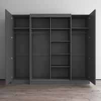 Aria 2D120-EXEX Wardrobe with 1 Mirror - Meble Furniture