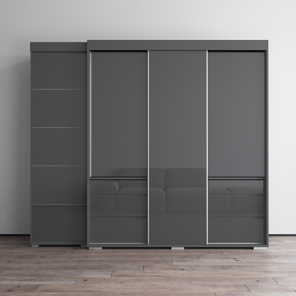 Monaco 3D-EX Wardrobe - Meble Furniture