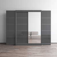Aria 2D-EXEX Wardrobe with 1 Mirror - Meble Furniture