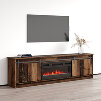Granero 04 BL-EF Fireplace TV Stand - Meble Furniture