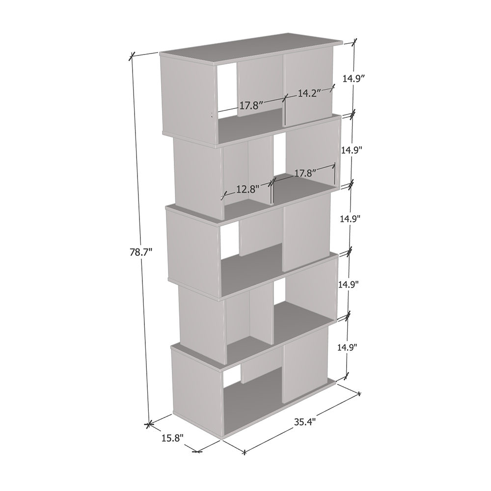 Prato Bookcase - Meble Furniture
