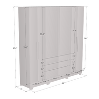San Francisco Wardrobe - Meble Furniture