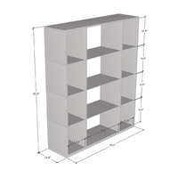 Turin Bookcase - Meble Furniture