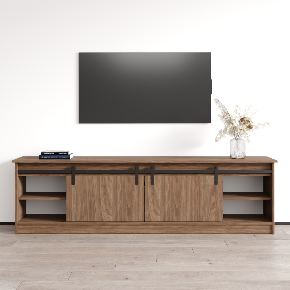 Granero 04 BL-EF Fireplace TV Stand - Meble Furniture
