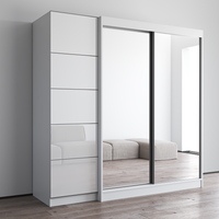Aria 2D-EX Wardrobe with 2 Mirrors - Meble Furniture