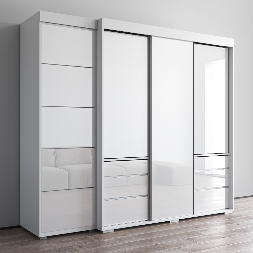 Monaco 3D-EX Wardrobe - Meble Furniture