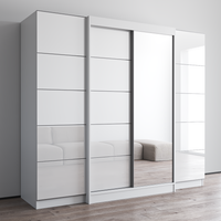 Aria 2D120-EXEX Wardrobe with 1 Mirror - Meble Furniture