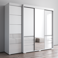 Monaco 3D-EX Wardrobe with 1 Mirror - Meble Furniture